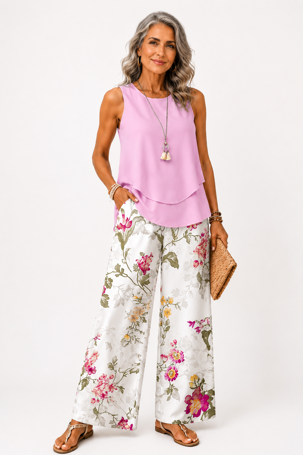 Marbella | Conjunto Sunset Blossom – Rosa