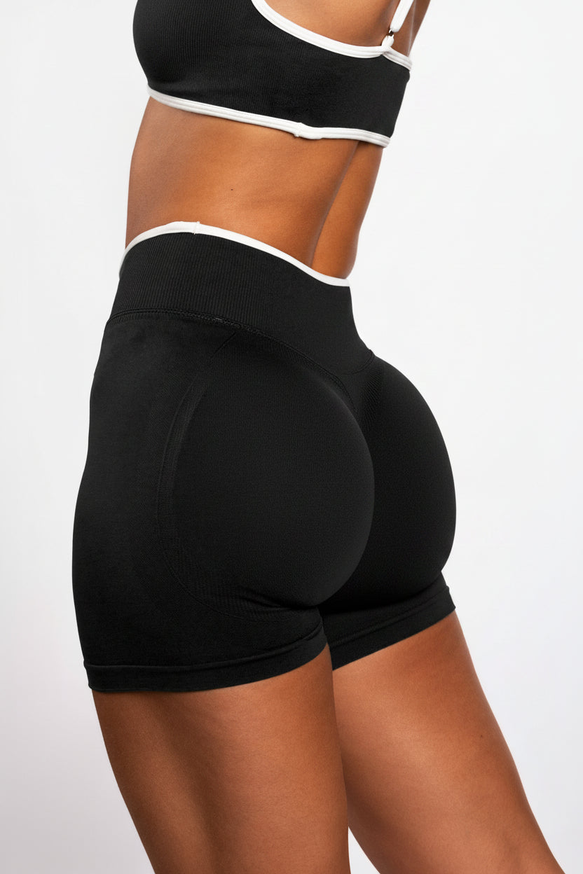 Element | Shorts sin costuras – Negro
