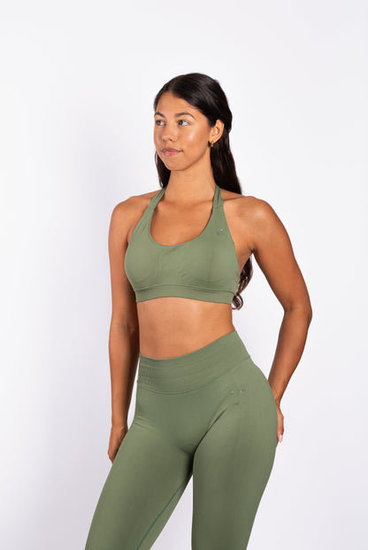Aura | Leggings Scrunch de Alto Rendimiento Premium - Verde