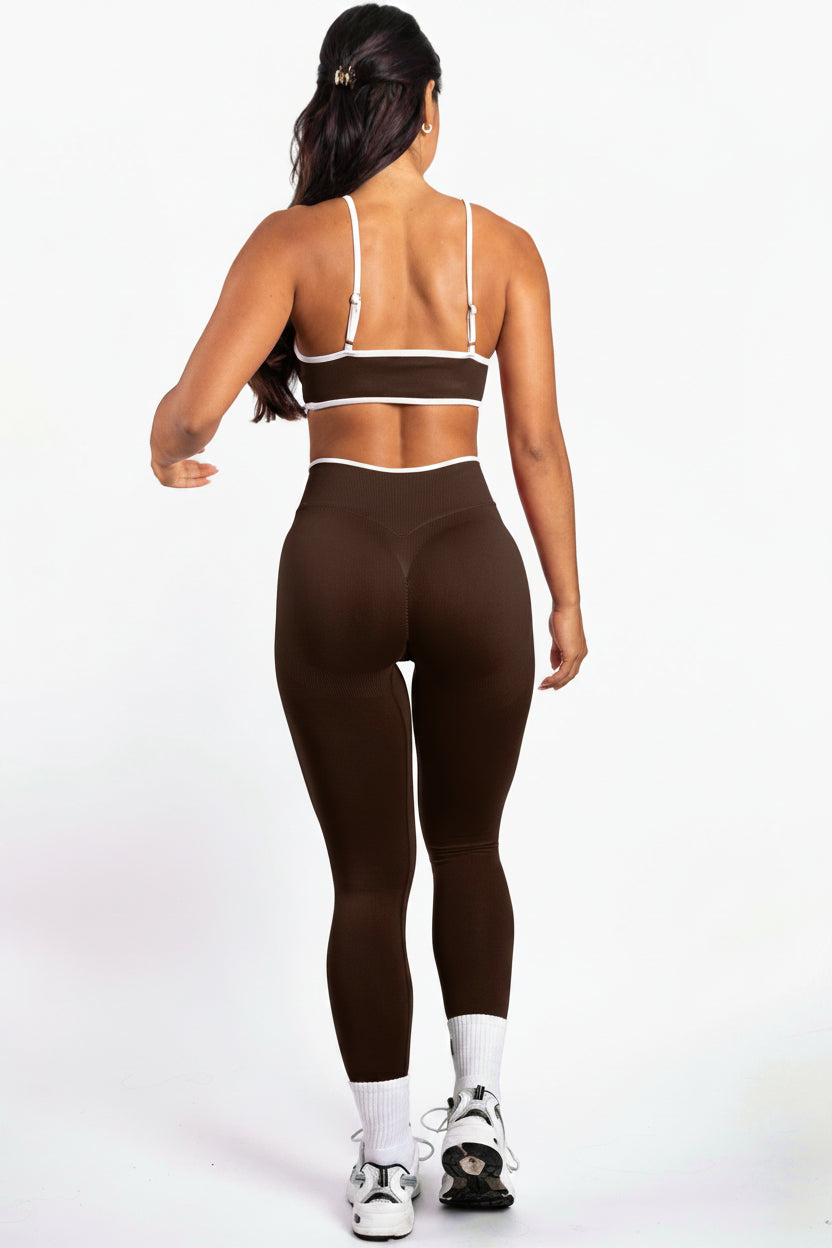 Element | Leggings sin costuras Shape – Marrón