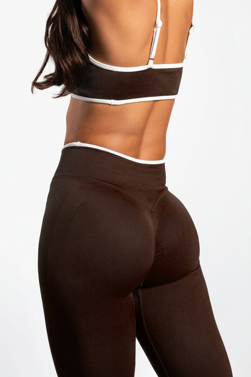 Element | Leggings sin costuras Shape – Marrón