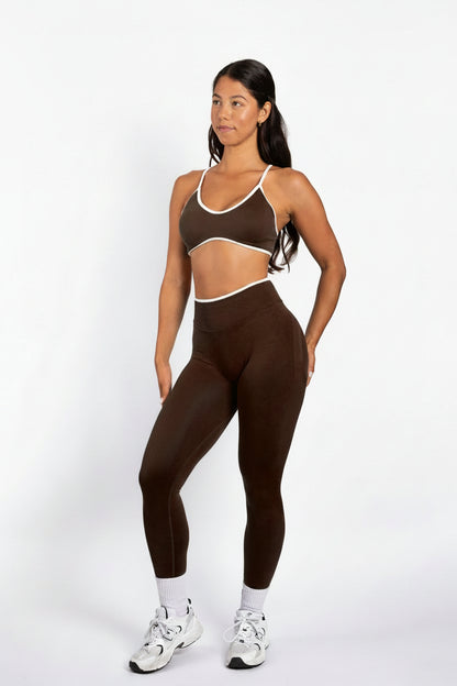 Element | Leggings sin costuras Shape – Marrón