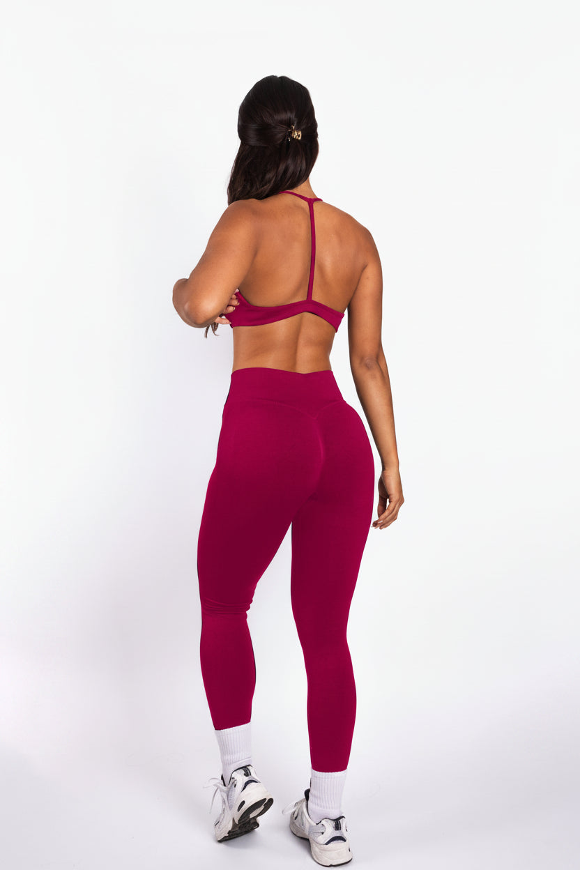 Solene | Sujetador de espalda descubierta sin costuras – Rosa