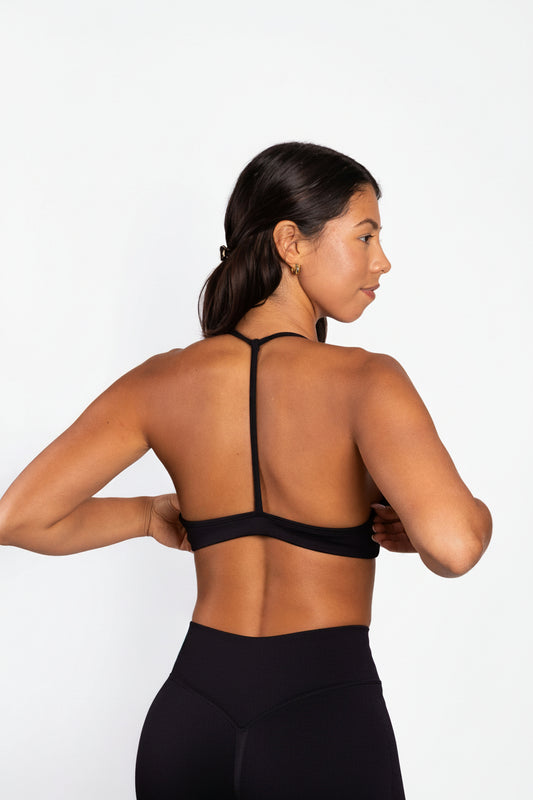 Solene | Sujetador sin espalda sin costuras – Negro