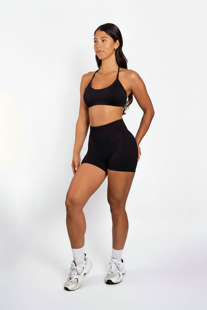 Solene | Sujetador sin espalda sin costuras – Negro