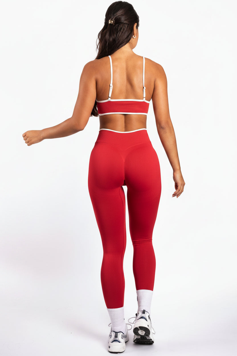 Element | Leggings sin costuras Shape – Rojo