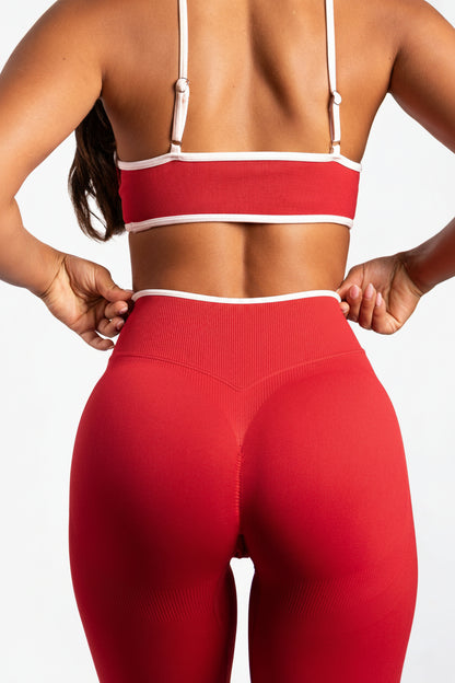 Element | Leggings sin costuras Shape – Rojo