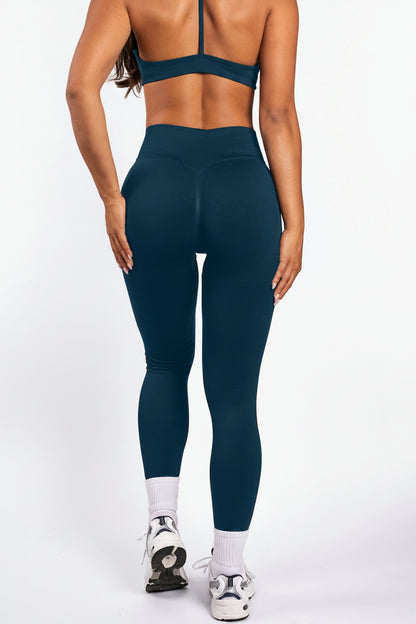 Solene | Leggings moldeadores sin costuras – Azul
