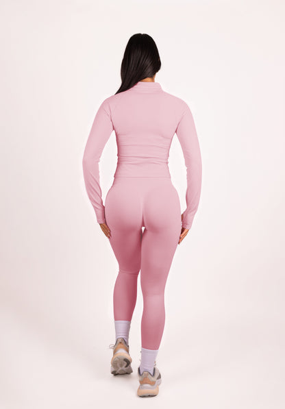 Aura | Leggings Scrunch de Alto Rendimiento Premium - Rosa
