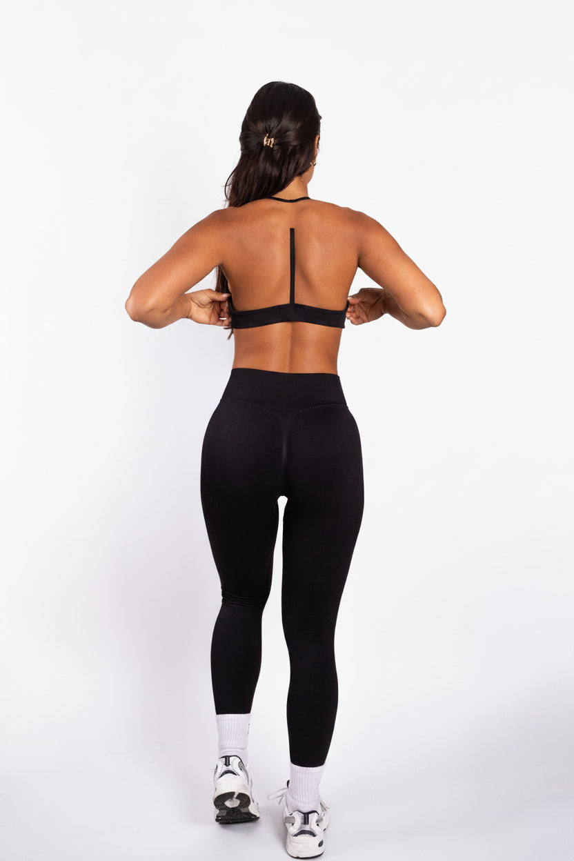 Solene | Leggings moldeadores sin costuras – Negro