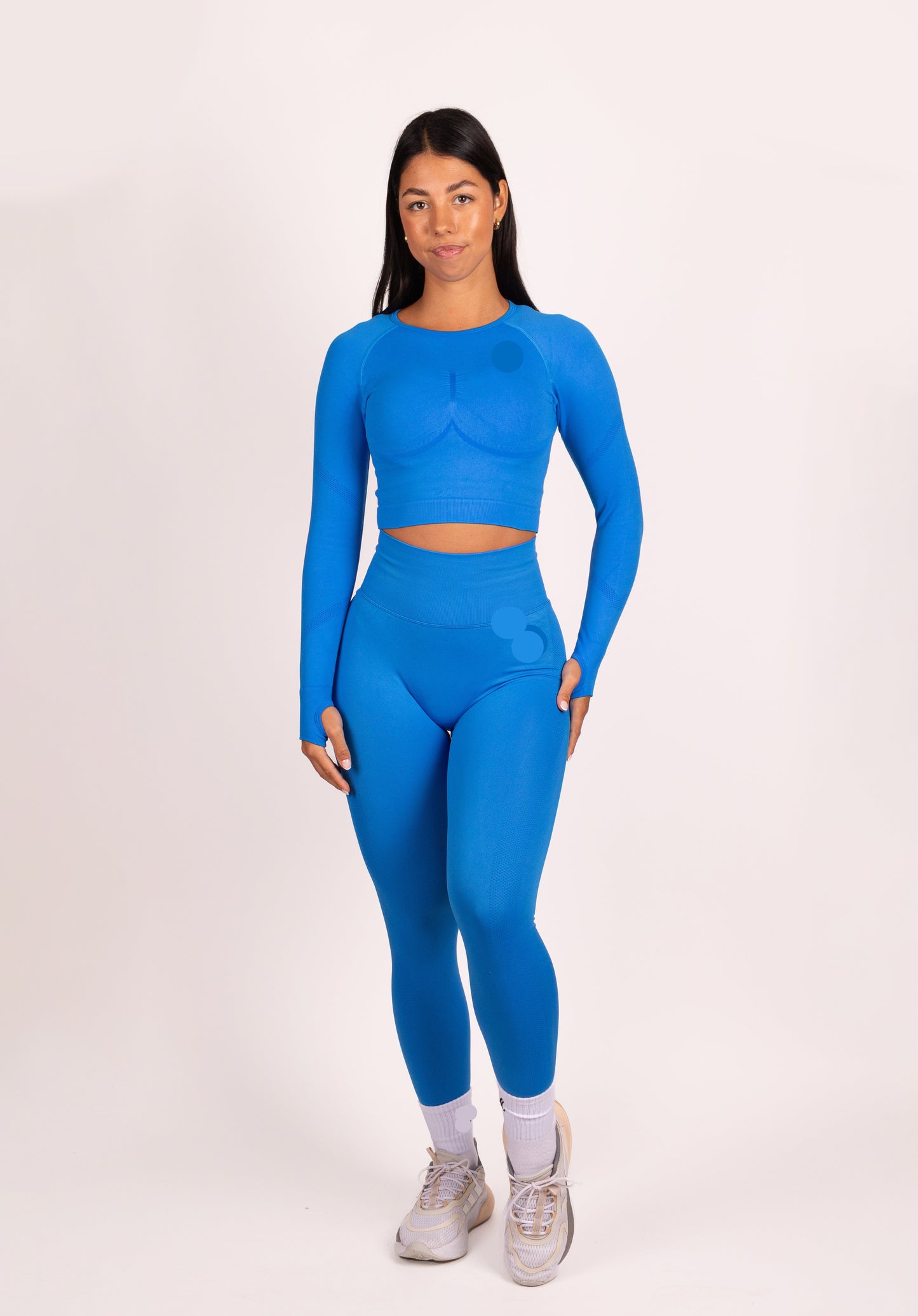 Serenity | Mallas Scrunch Premium - Azul