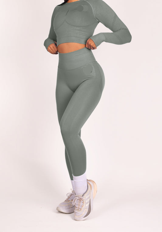 Serenity | Conjunto largo - Gris