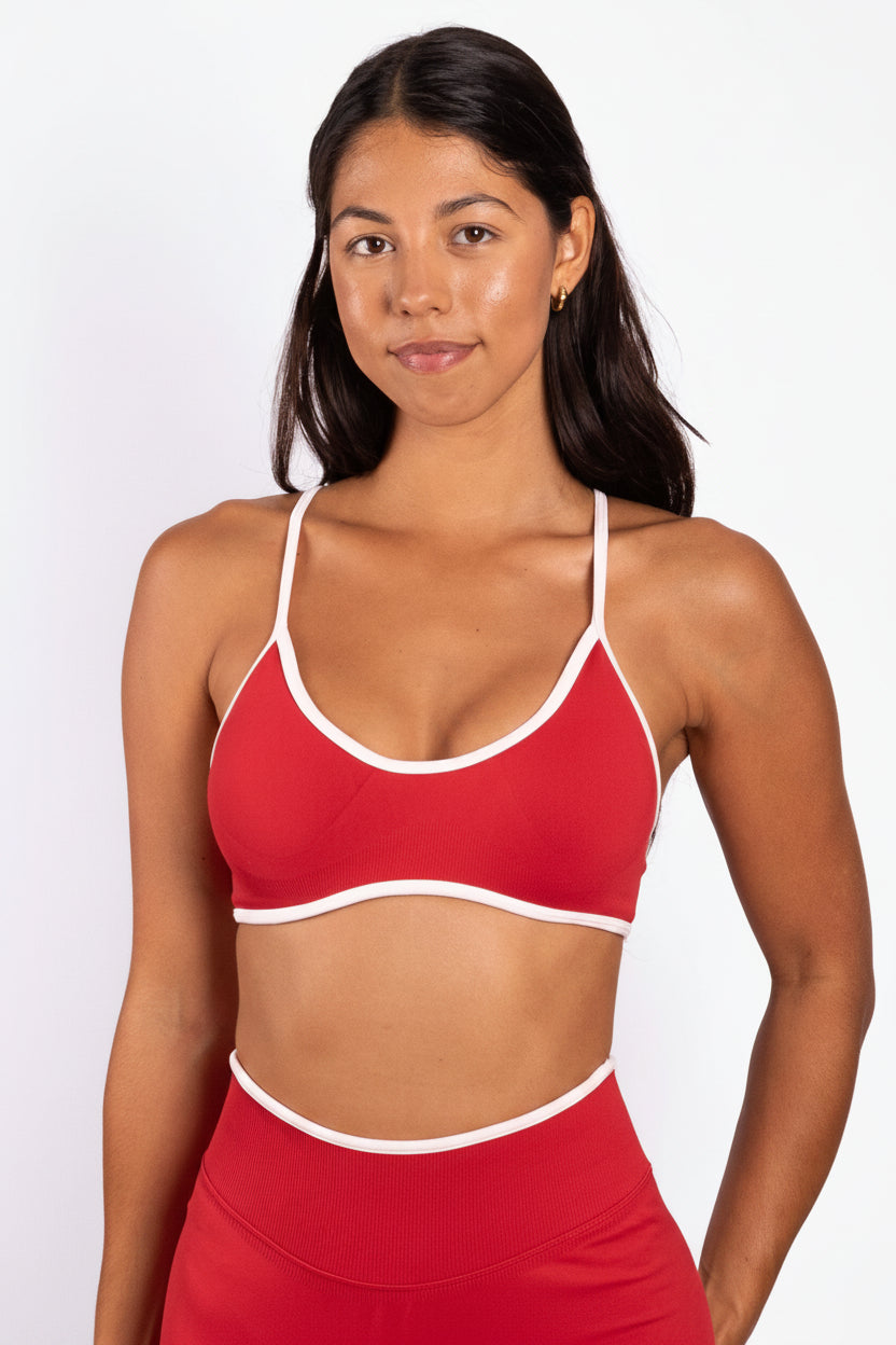 Element | Sujetador sin costuras – Rojo