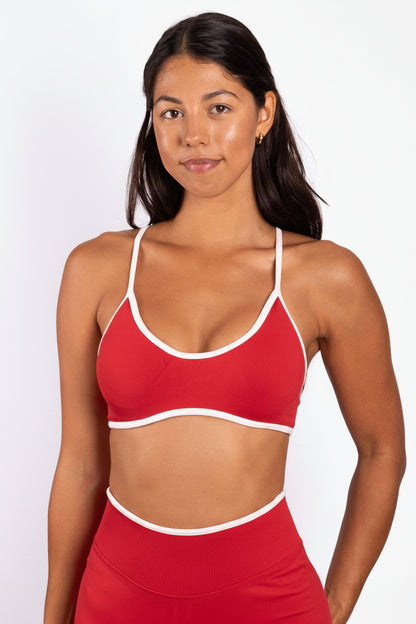 Element | Sujetador sin costuras – Rojo
