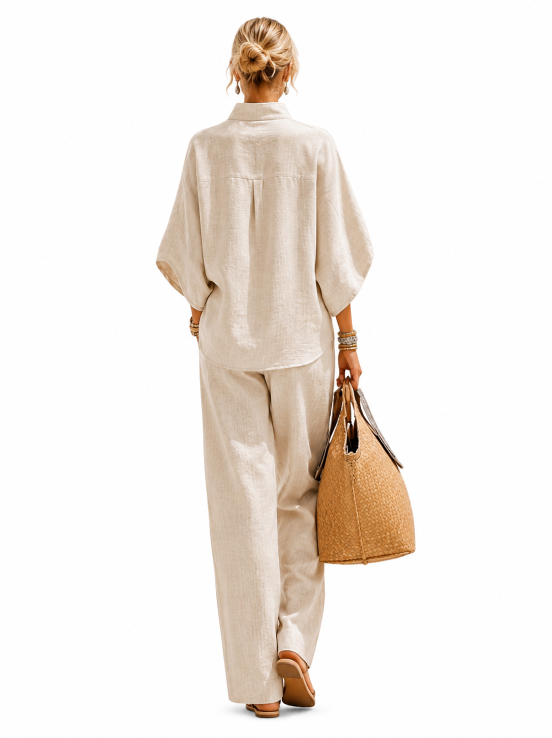 Juego de sábanas Mariel - Beige