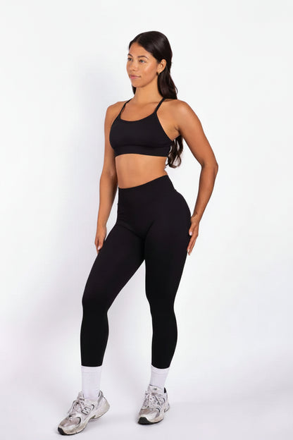 Aura | Mallas Scrunch de alto rendimiento prémium – Paquete de 3