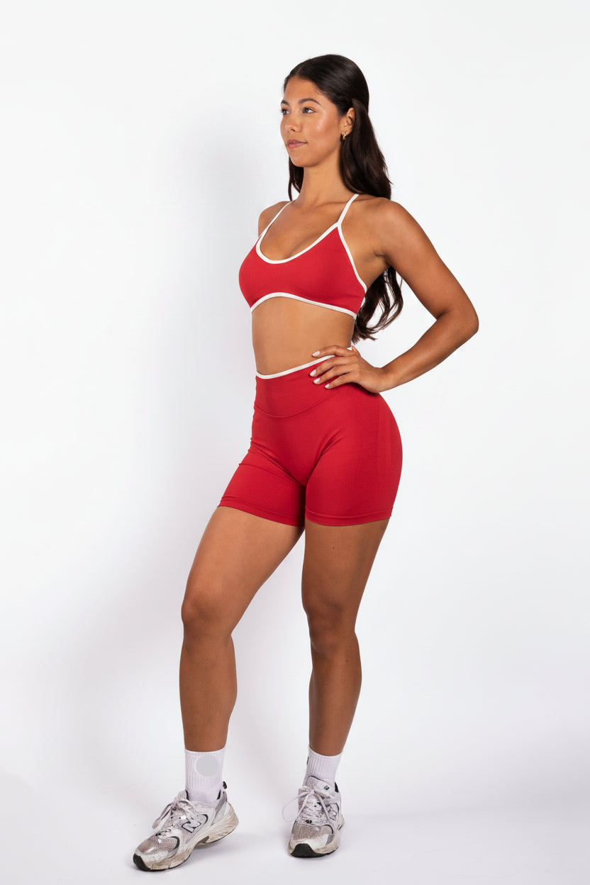 Element | Shorts sin costuras – Rojo