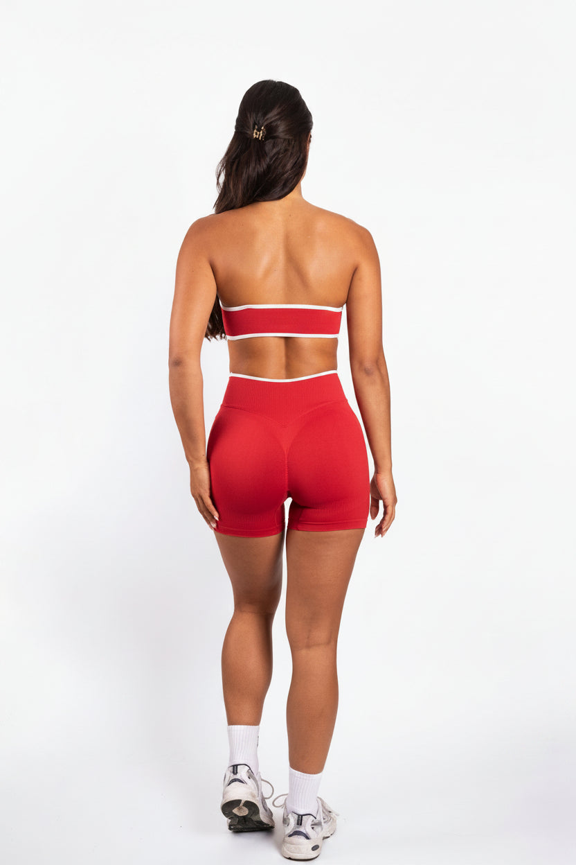Element | Shorts sin costuras – Rojo