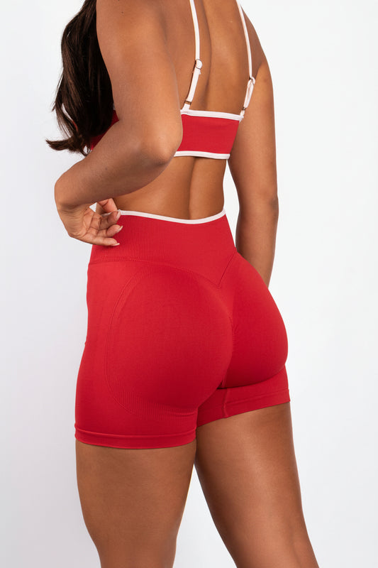 Element | Shorts sin costuras – Rojo