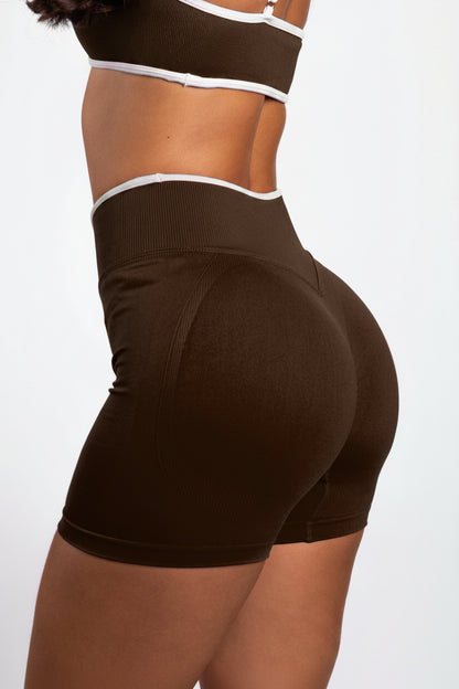 Element | Shorts senza cuciture – Marroni