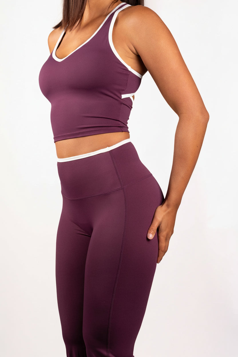 Element | Leggings campana – Borgoña V2