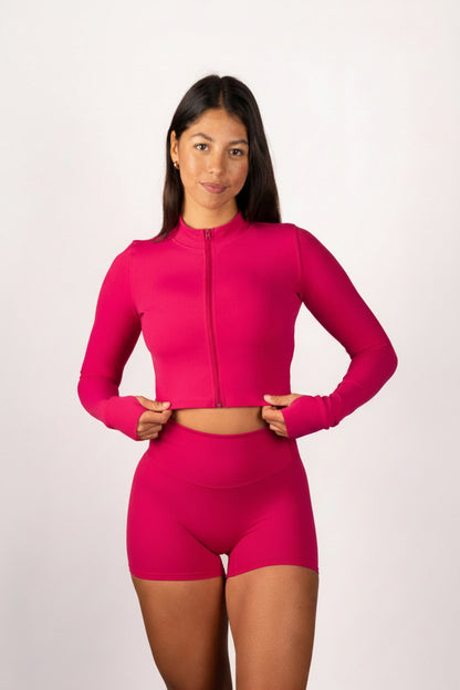 Chaqueta Divina | La evolución — Rosa Rojo