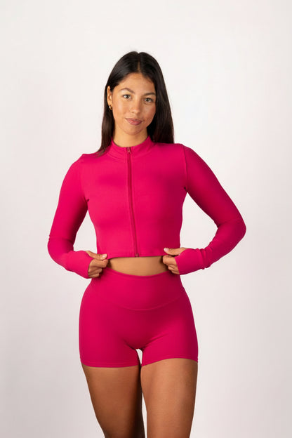 Divina Short | La Evolución — Rosa Rojo