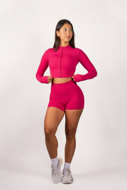 Divina Short | La Evolución — Rosa Rojo