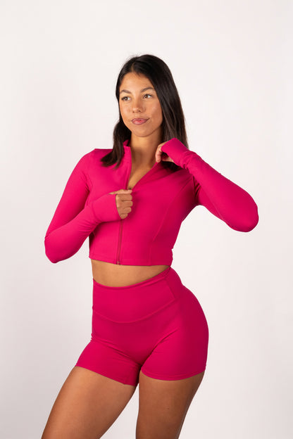 Divina Short | La Evolución — Rosa Rojo