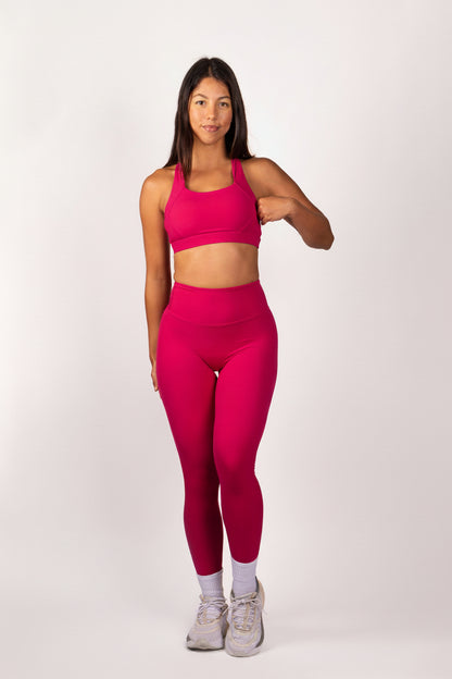 Mallas Divina | La Evolución — Rojo Rosado