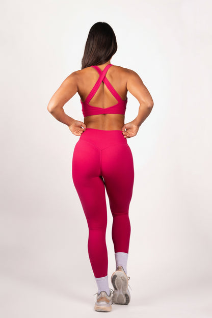 Mallas Divina | La Evolución — Rojo Rosado