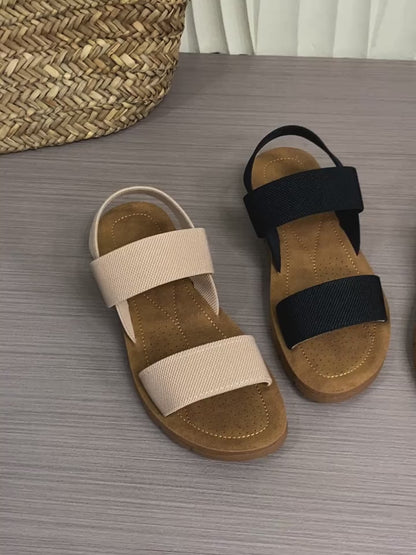 Aurelle Riviera - Sandalias Cómodas - Beige